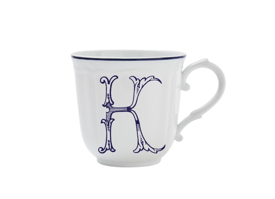 Tavola Ginori 1735 Mug | Mug Lettera K