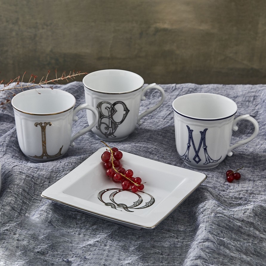 Tavola Ginori 1735 Mug | Mug Lettera K