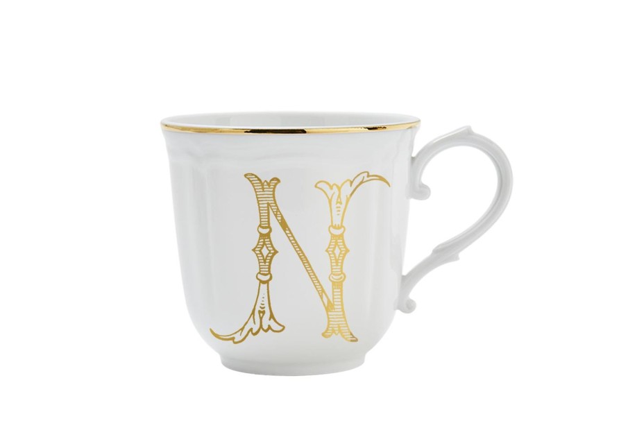 Tavola Ginori 1735 Mug | Mug Lettera N