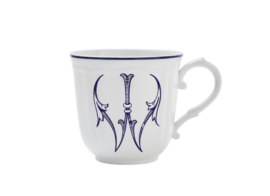 Tavola Ginori 1735 Mug | Mug Lettera W