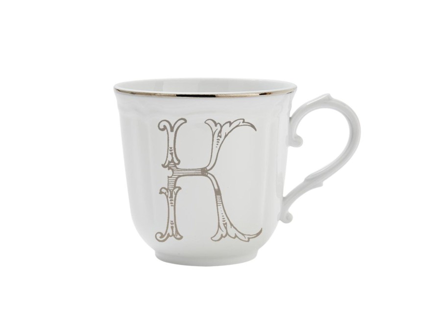 Tavola Ginori 1735 Mug | Mug Lettera K