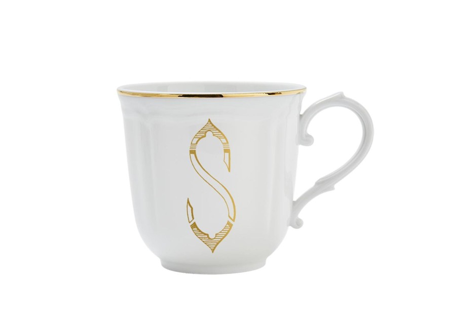 Tavola Ginori 1735 Mug | Mug Lettera S