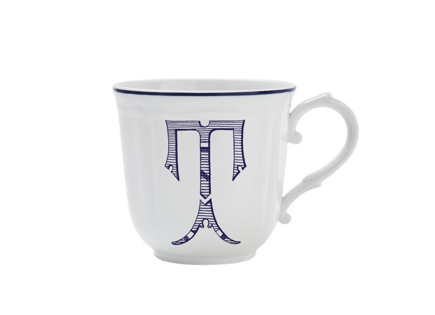 Tavola Ginori 1735 Mug | Mug Lettera T