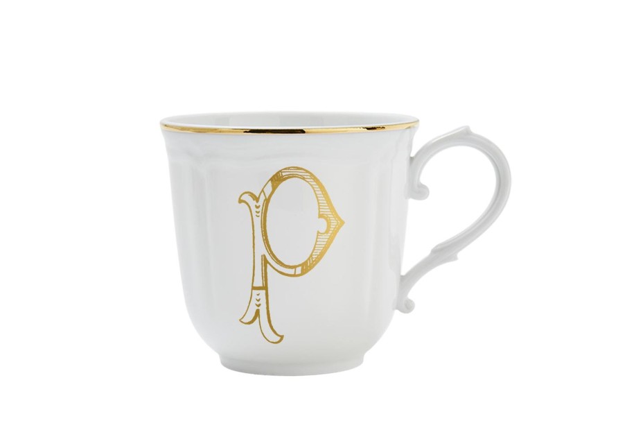 Tavola Ginori 1735 Mug | Mug Lettera P