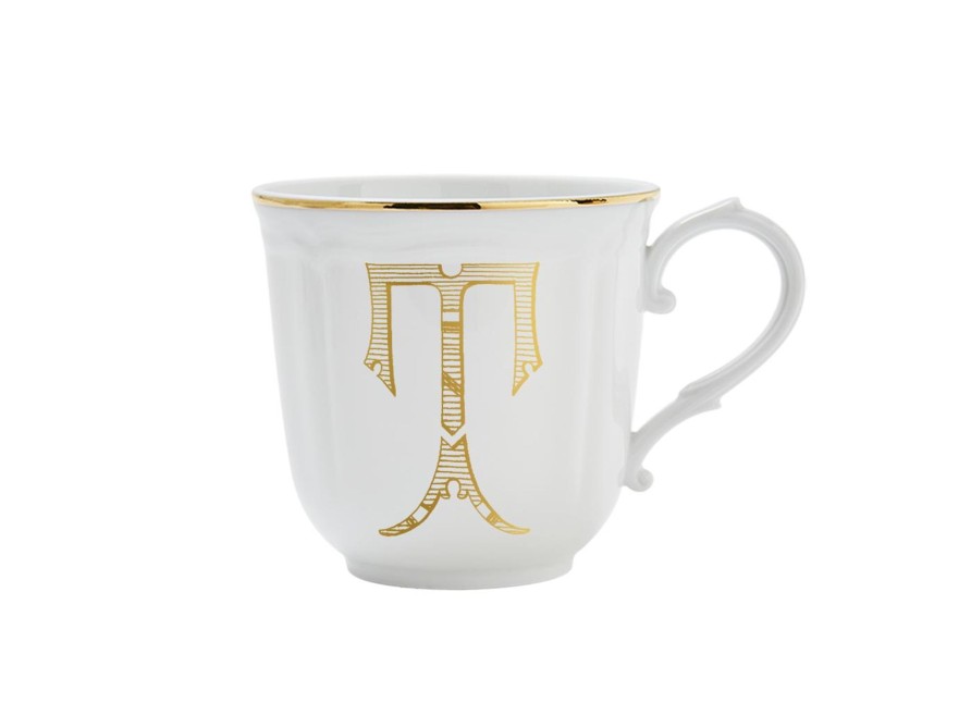 Tavola Ginori 1735 Mug | Mug Lettera T