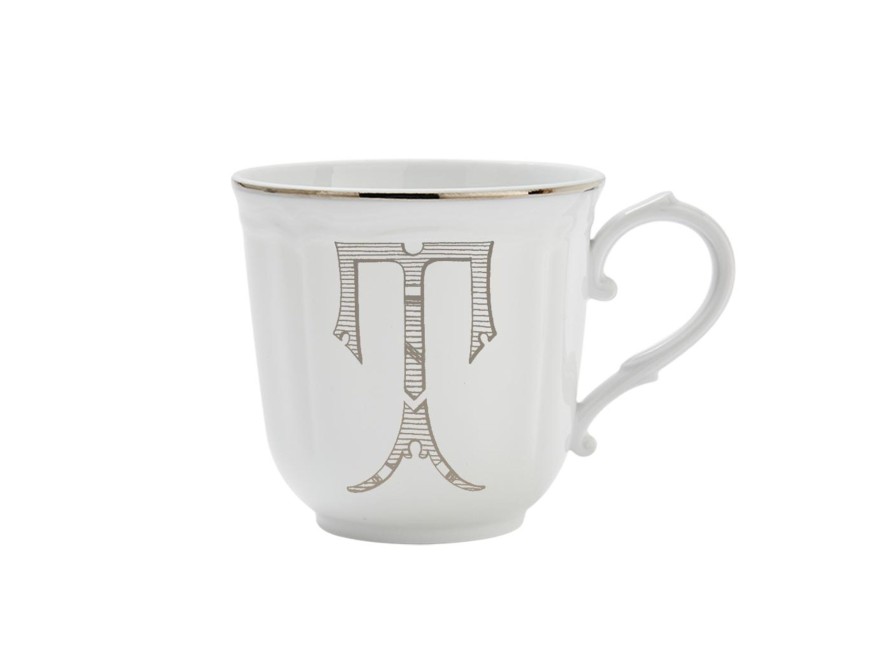 Tavola Ginori 1735 Mug | Mug Lettera T