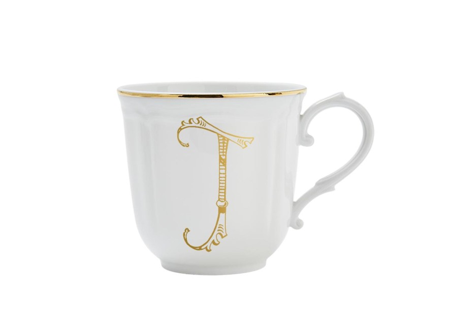 Tavola Ginori 1735 Mug | Mug Lettera J