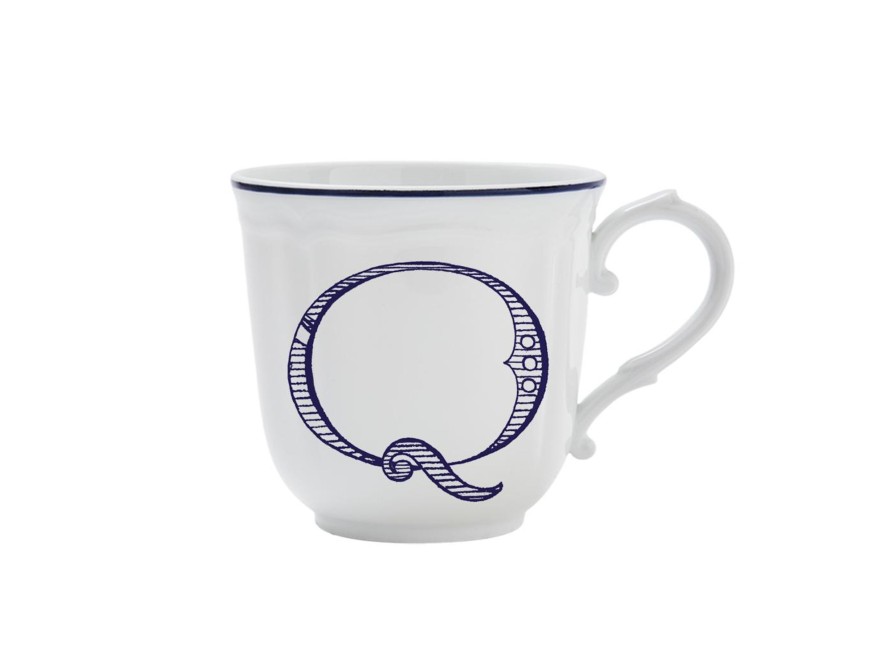 Tavola Ginori 1735 Mug | Mug Lettera Q