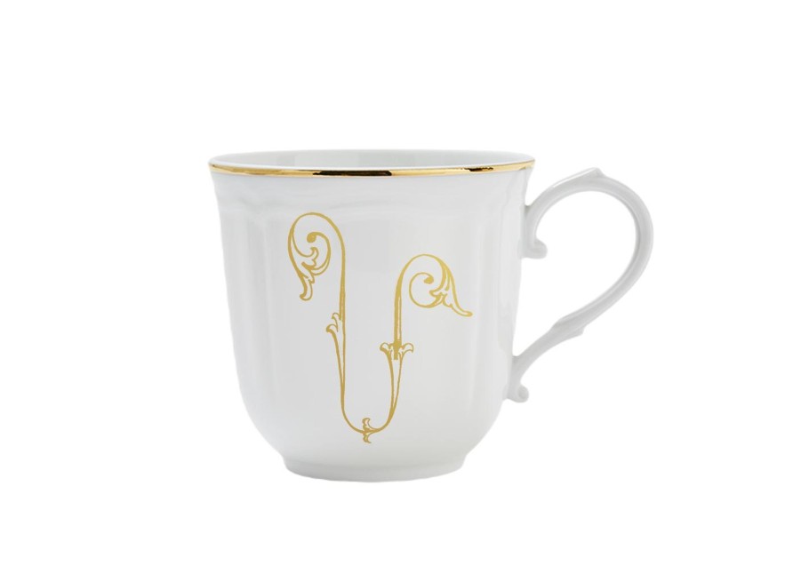 Tavola Ginori 1735 Mug | Mug Lettera U