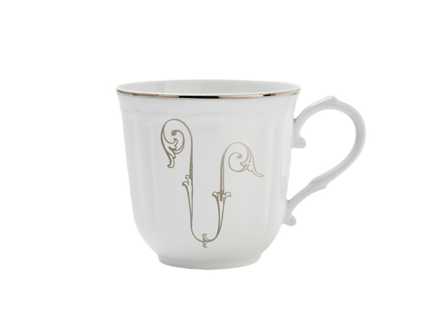 Tavola Ginori 1735 Mug | Mug Lettera U