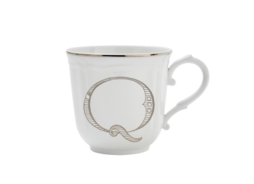 Tavola Ginori 1735 Mug | Mug Lettera Q