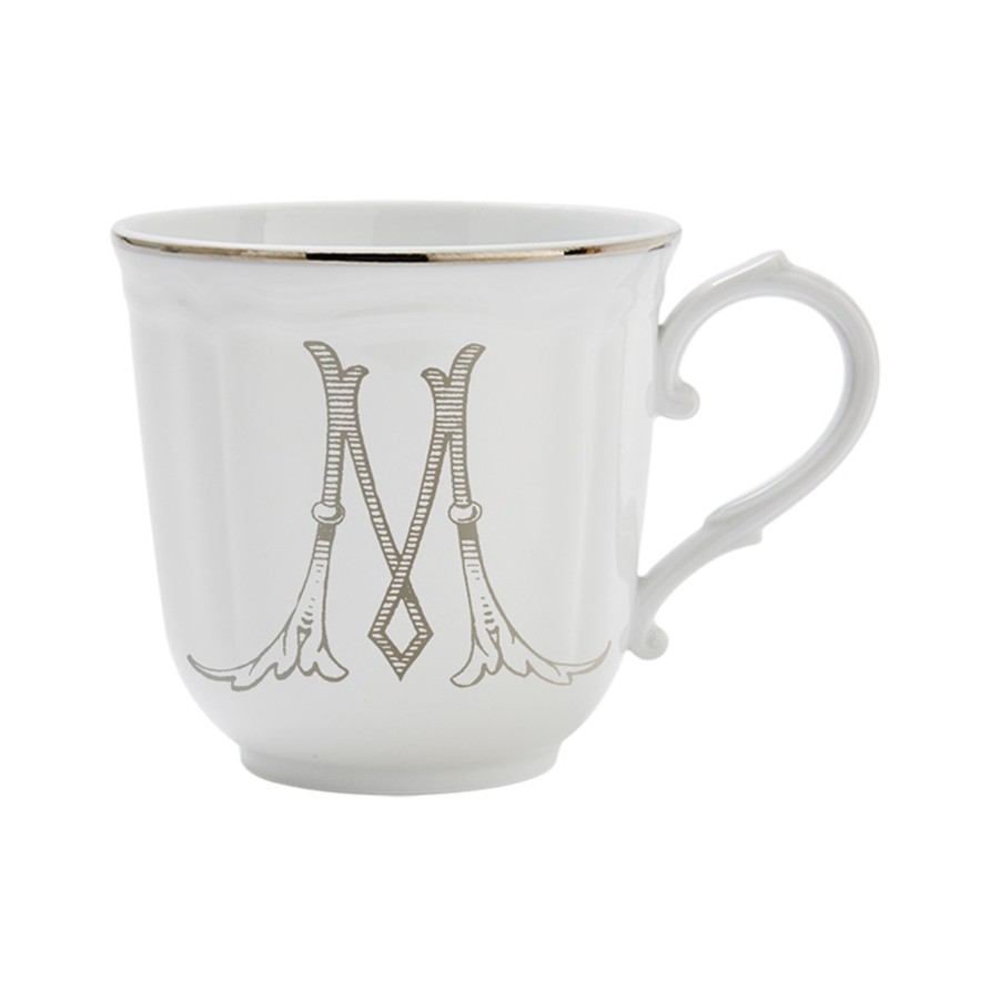 Tavola Ginori 1735 Mug | Mug Lettera M