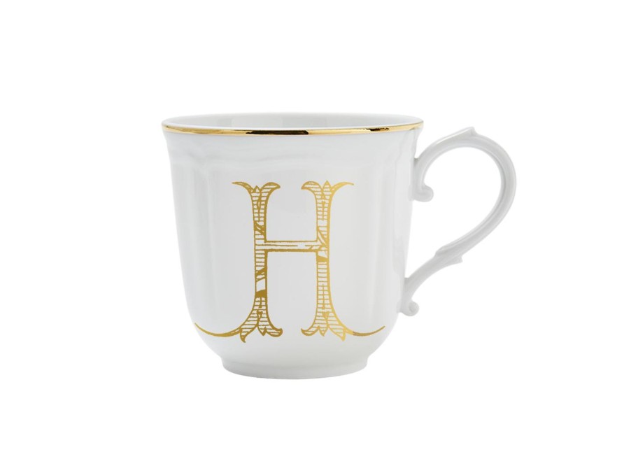 Tavola Ginori 1735 Mug | Mug Lettera H