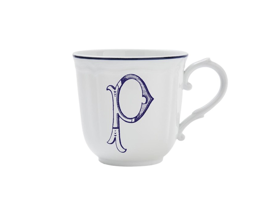 Tavola Ginori 1735 Mug | Mug Lettera P