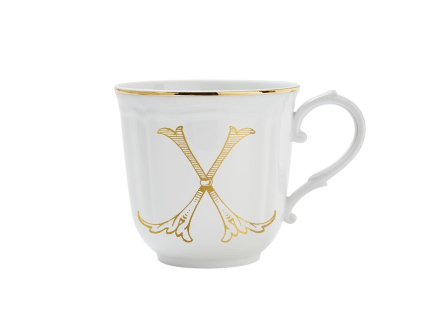 Tavola Ginori 1735 Mug | Mug Lettera X