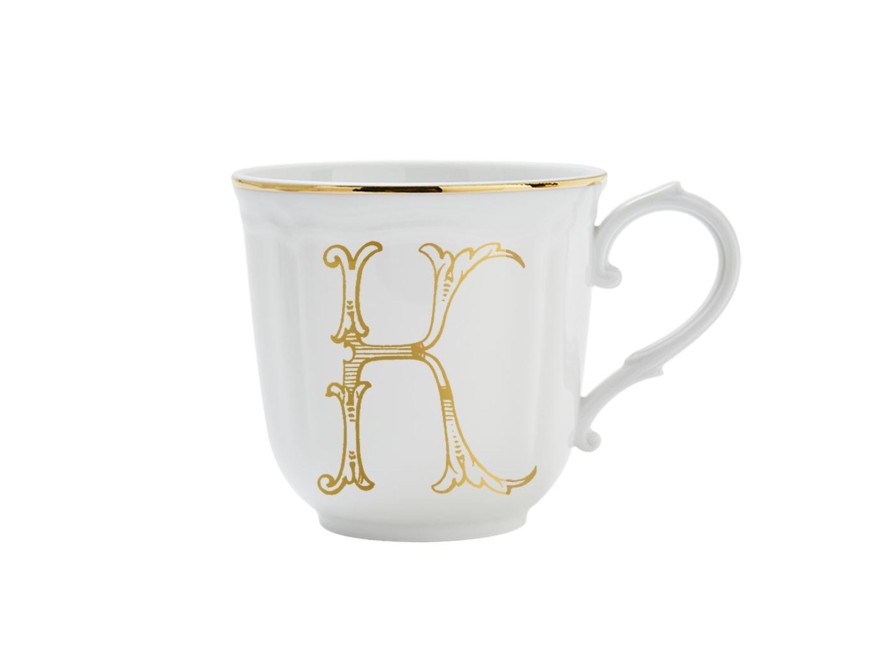 Tavola Ginori 1735 Mug | Mug Lettera K