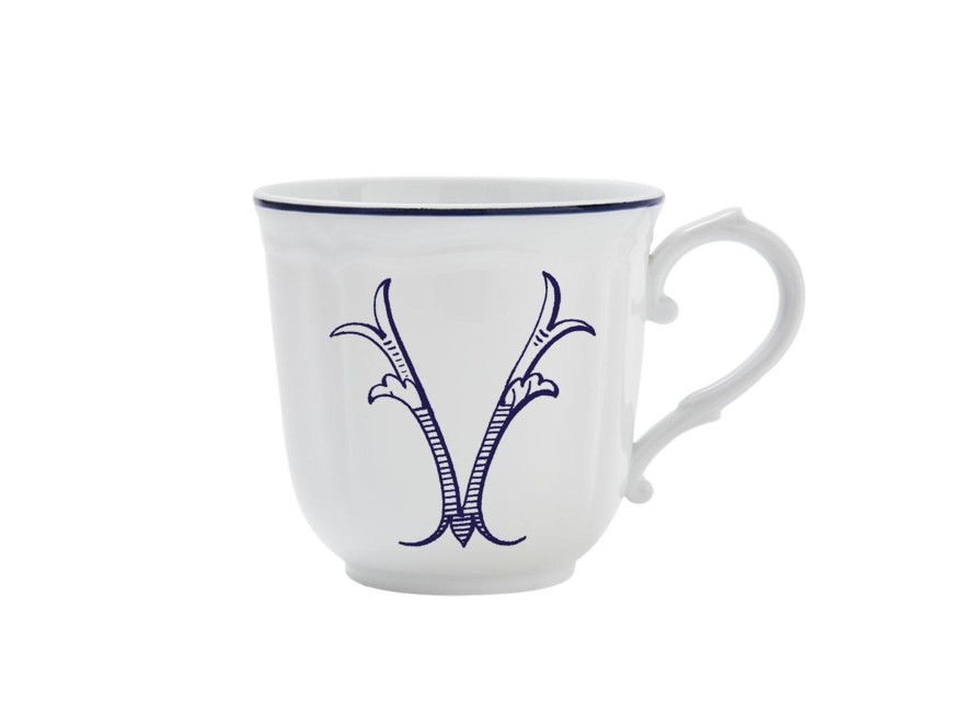 Tavola Ginori 1735 Mug | Mug Lettera V