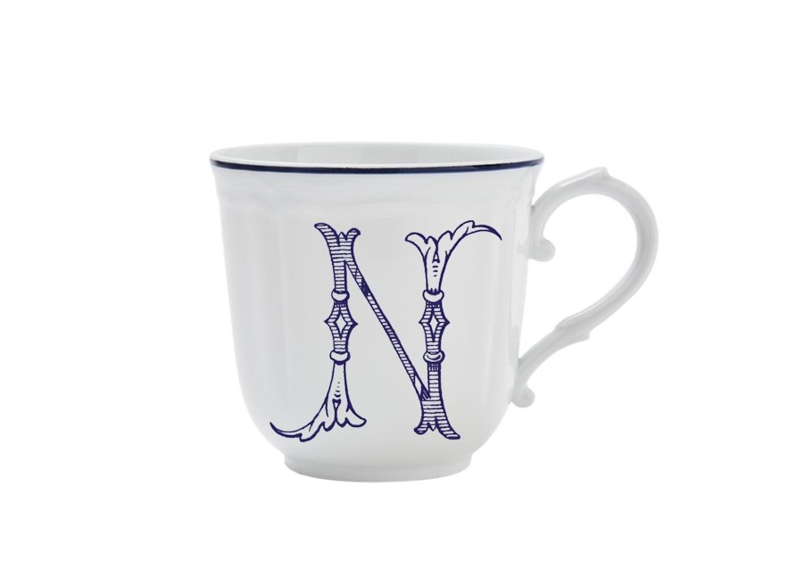 Tavola Ginori 1735 Mug | Mug Lettera N