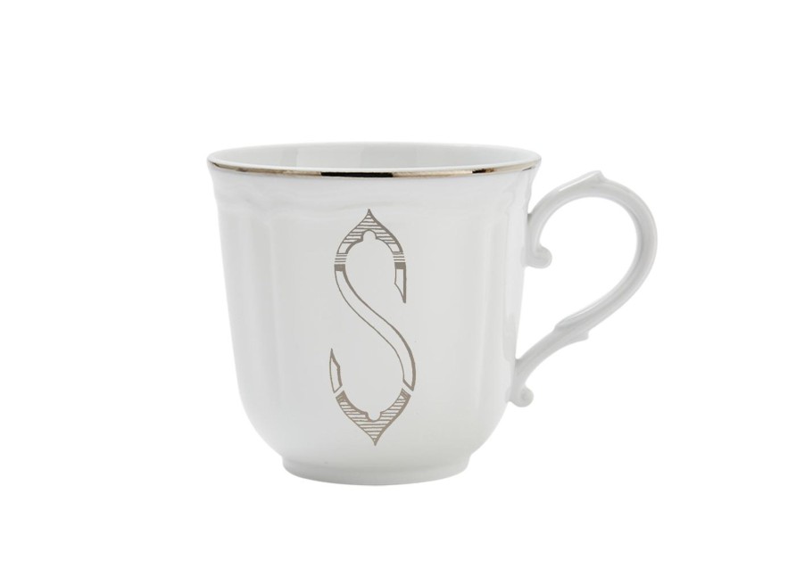 Tavola Ginori 1735 Mug | Mug Lettera S