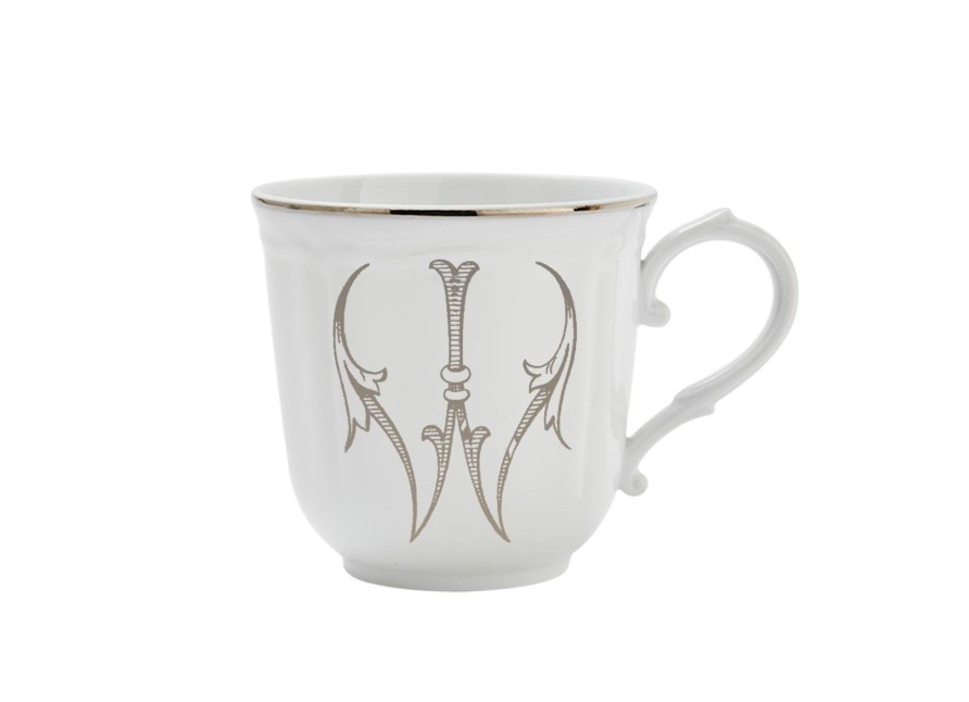 Tavola Ginori 1735 Mug | Mug Lettera W