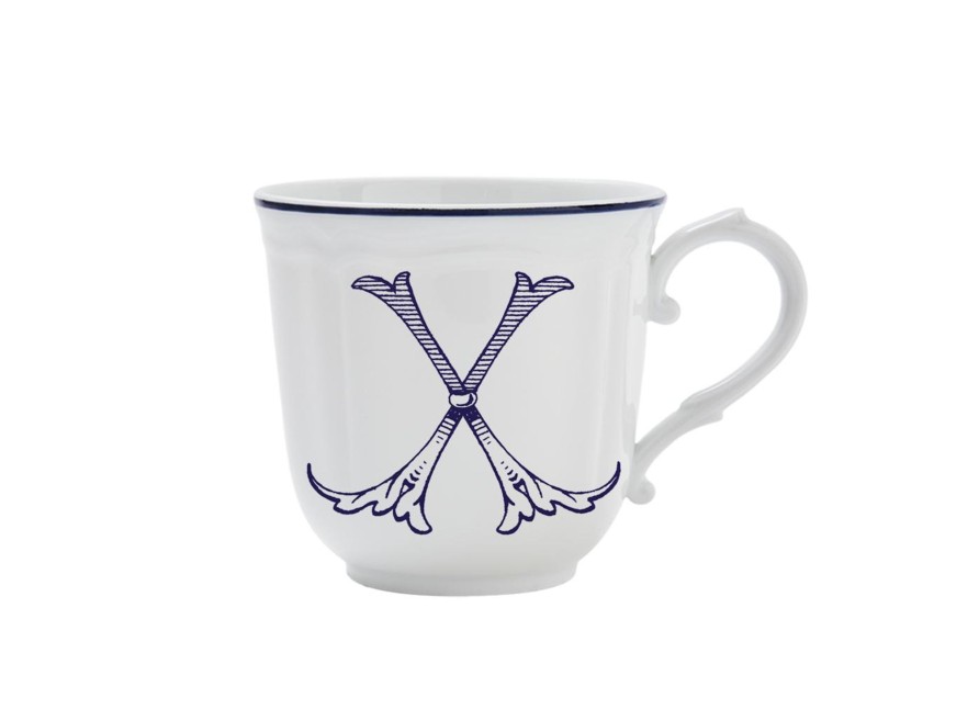 Tavola Ginori 1735 Mug | Mug Lettera X