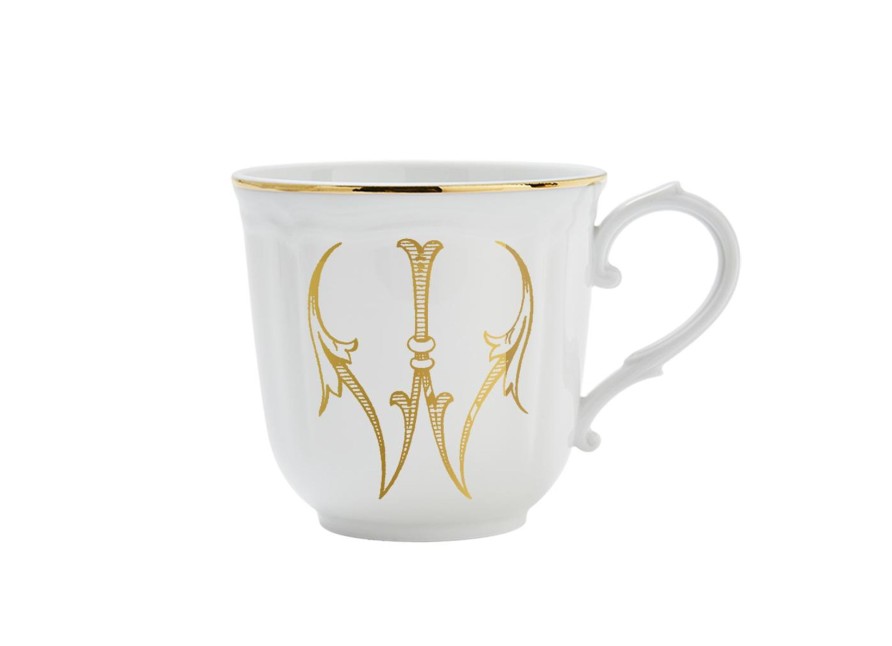 Tavola Ginori 1735 Mug | Mug Lettera W